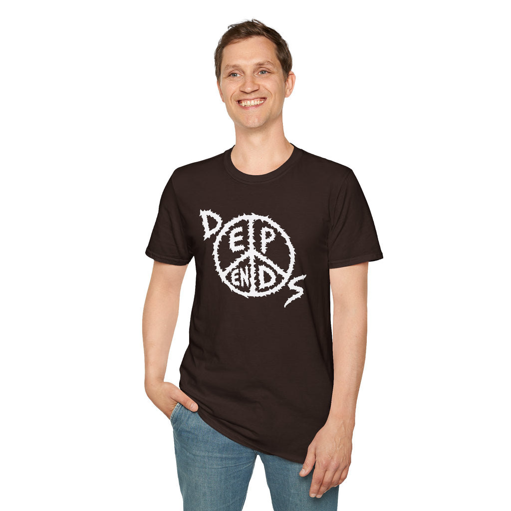 Peace Sign for the elderly Punk | Funny Aging Punk Shirt