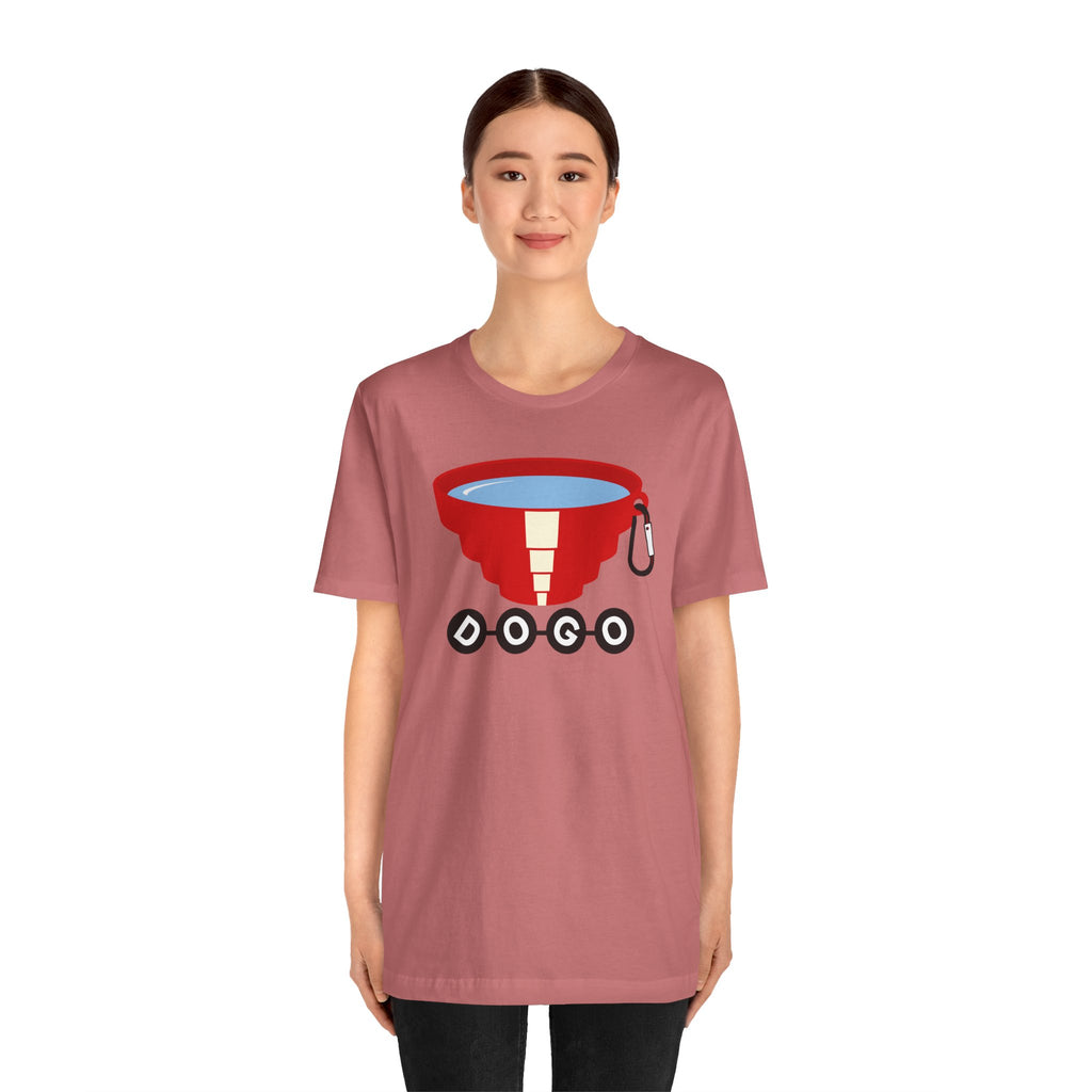 Adult DOGO Tee | New Wave Inspired Pet Apparel for Punk Rock Dog Parents