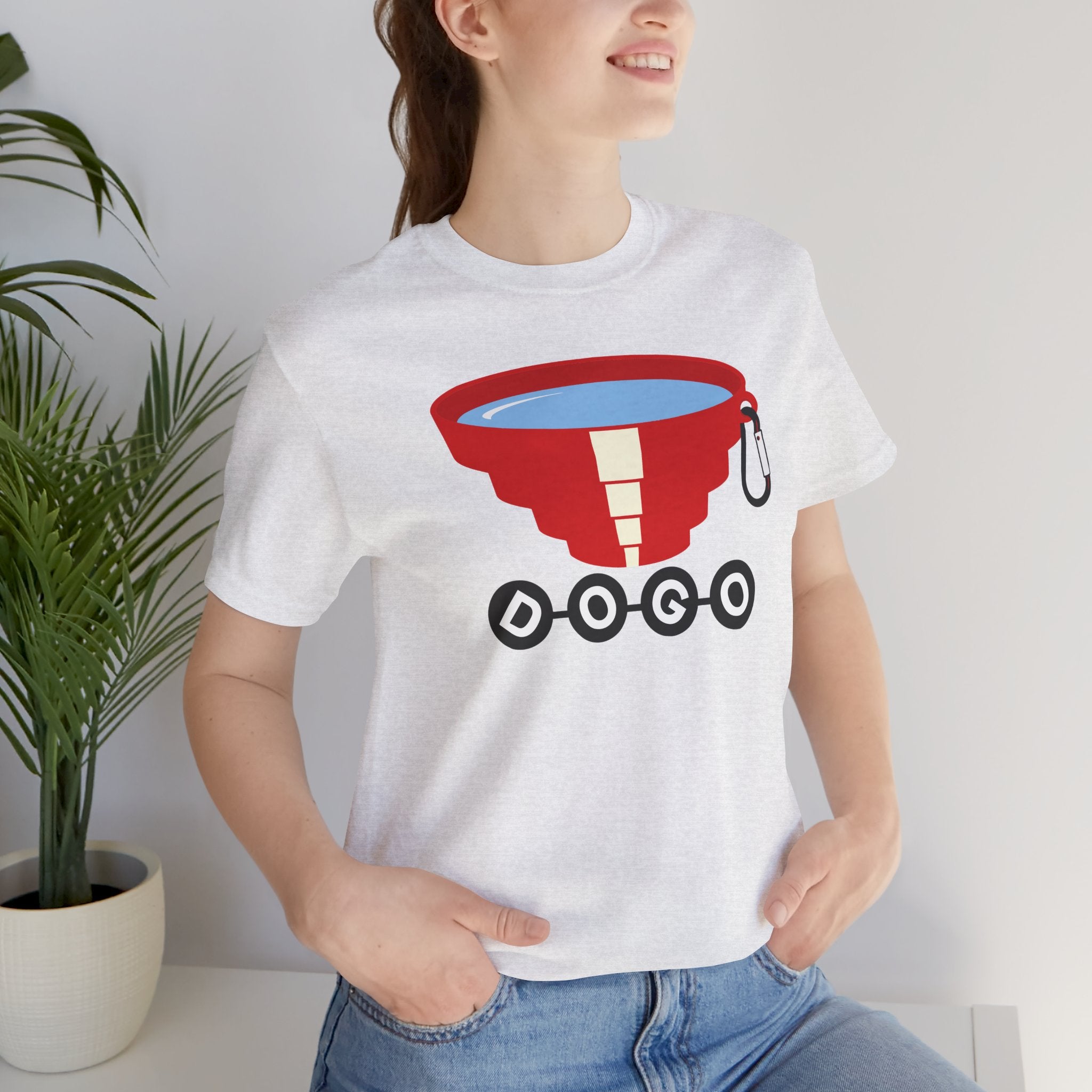 Adult DOGO Tee | New Wave Inspired Pet Apparel for Punk Rock Dog Parents