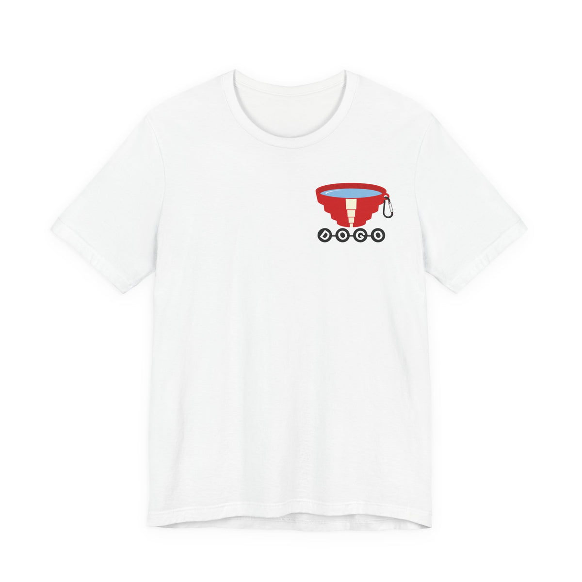 Small DOGO Retro Rock Hat Dog Bowl Tee – Matching Dog & Owner Music Tee
