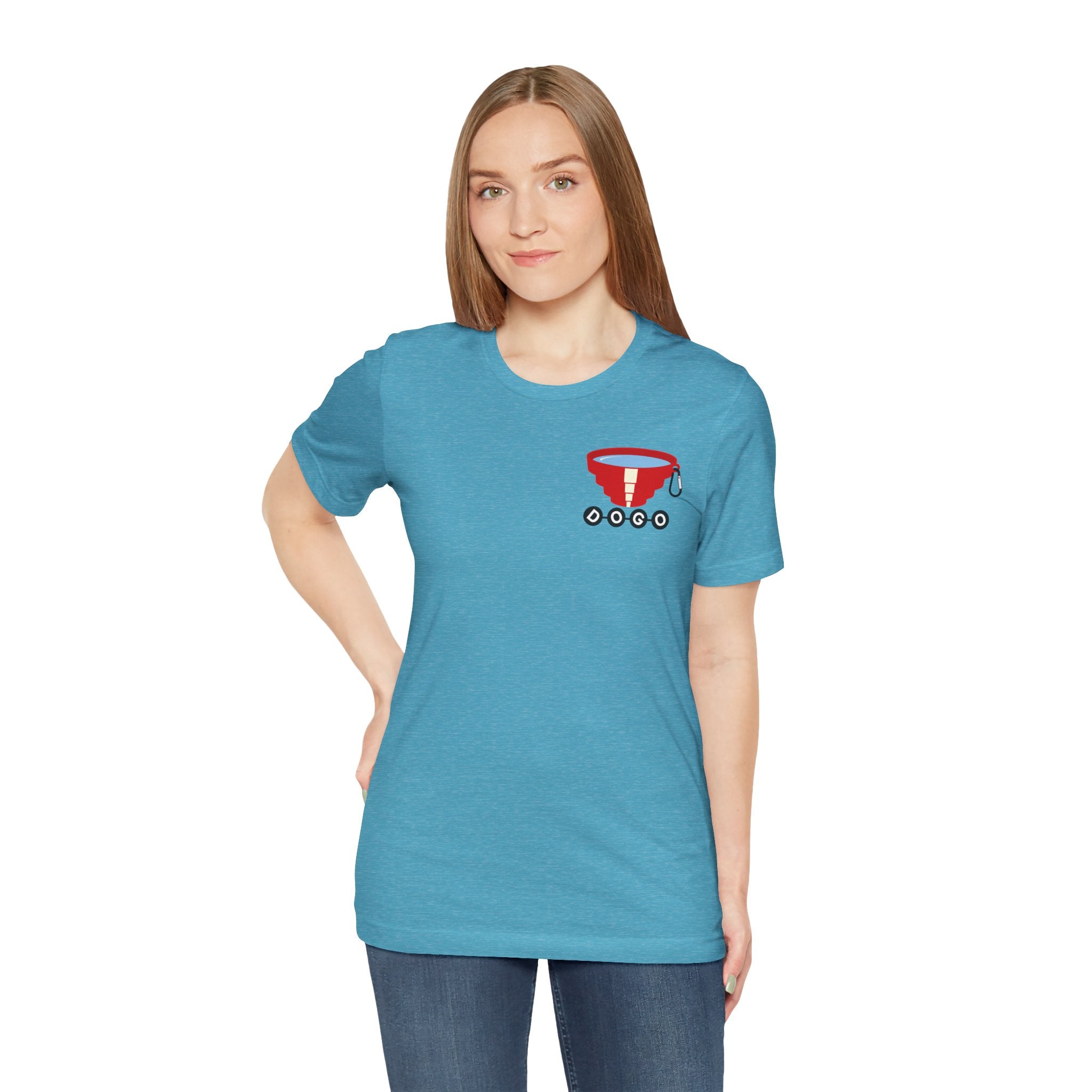 Small DOGO Retro Rock Hat Dog Bowl Tee – Matching Dog & Owner Music Tee