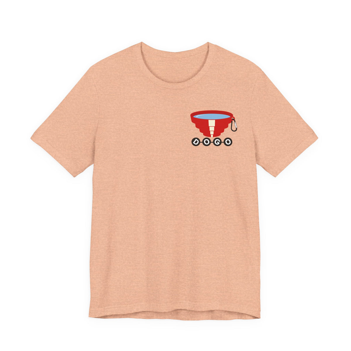 Small DOGO Retro Rock Hat Dog Bowl Tee – Matching Dog & Owner Music Tee