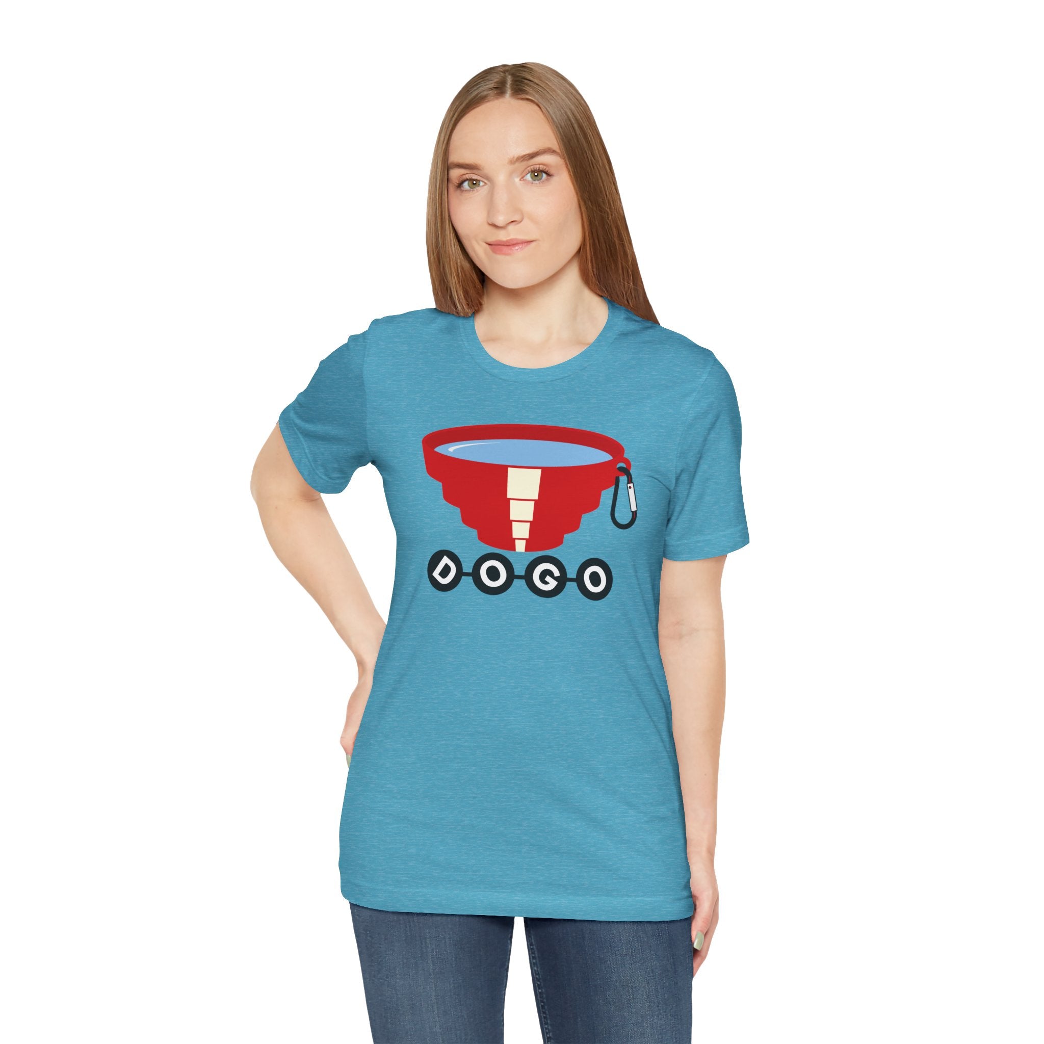 Adult DOGO Tee | New Wave Inspired Pet Apparel for Punk Rock Dog Parents
