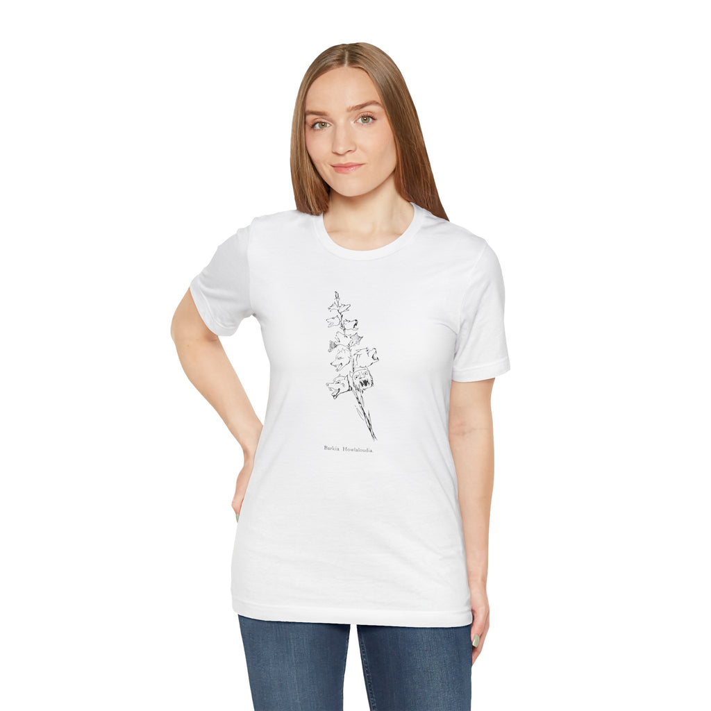 Loud Howling Dog Pun Tee | Vintage Literary Botanical Art Shirt