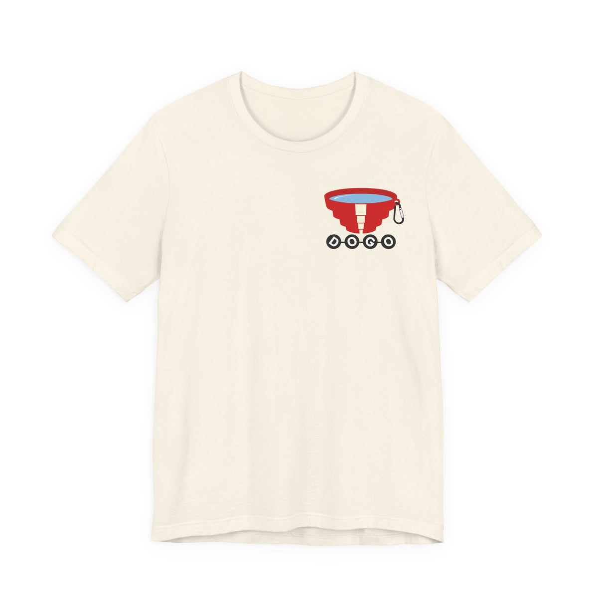 Small DOGO Retro Rock Hat Dog Bowl Tee – Matching Dog & Owner Music Tee